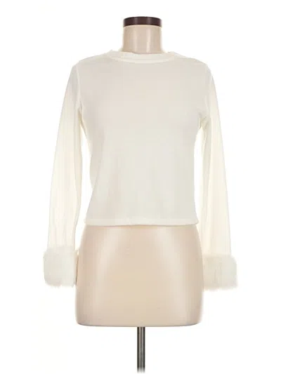 Pre-owned All:row Turtleneck Sweater In Ivory