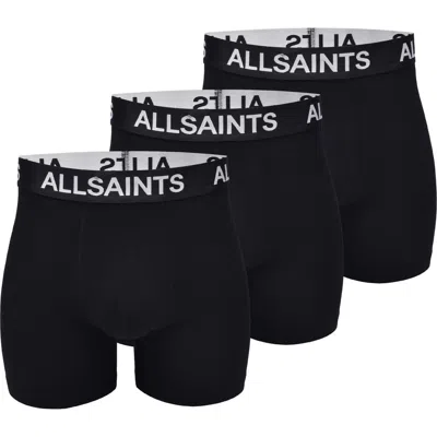 ALLSAINTS ALLSAINTS 3-PACK 5-INCH CONTOUR POUCH BOXER BRIEFS