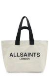 Allsaints Acari Tote Bag In Pampas White