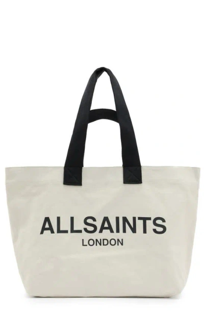 Allsaints Acari Tote Bag In White