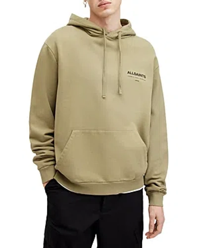 Allsaints Access Hoodie In Herb Green