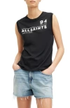 ALLSAINTS ACCESS IMOGEN GRAPHIC MUSCLE TEE