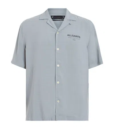Allsaints Access Shirt In Grey