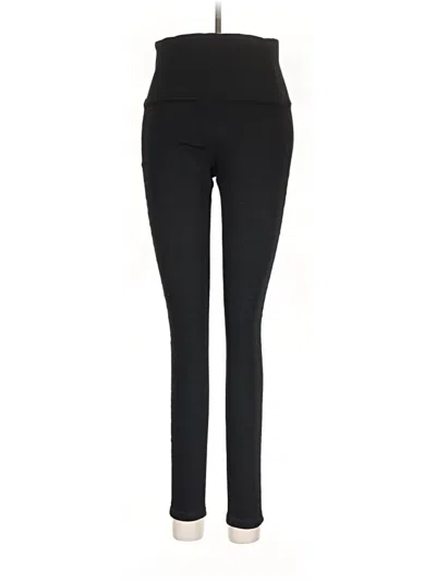 Pre-owned Allsaints Active Pants In Black