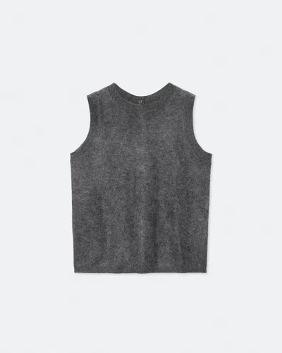 Allsaints Ada Cashmere Button-down Cardigan In Gray