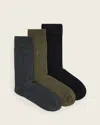Allsaints Adan Multi Pack Socks In Black