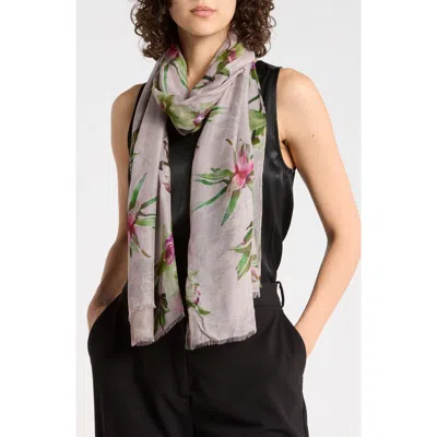 Allsaints Adena Oblong Scarf In Pink