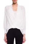 Allsaints Womens Chalk White Wasson Pirate-wear Merino-wool Cardigan In White