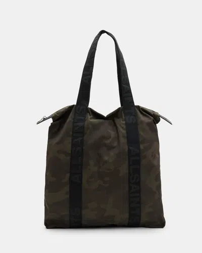 Allsaints Afan Spacious Recycled Tote Bag In Black