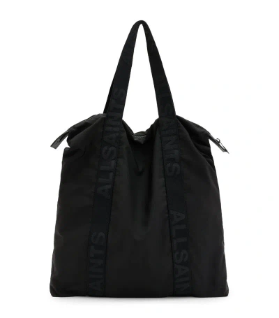 Allsaints Afan Tote Bag In Black