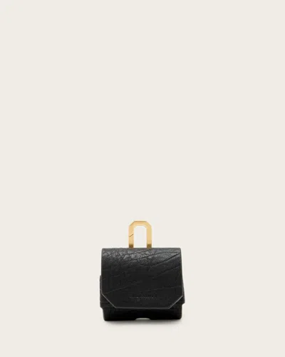 Allsaints Airpod Case In Black