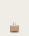 Allsaints Airpod Case In Mink Brown