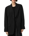 Allsaints Alassett Blazer In Black