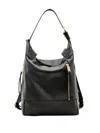 Allsaints Alba Leather Backpack In Black