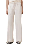 Allsaints Drawstring Trousers In Tofu White