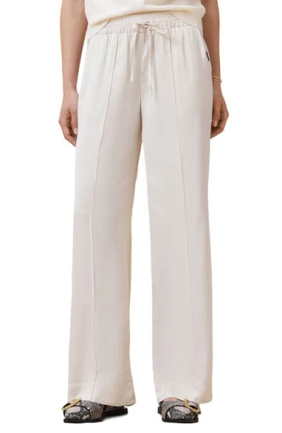 Allsaints Drawstring Trousers In Beige