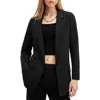 Allsaints Aleida Lightweight Tri Blazer In Black