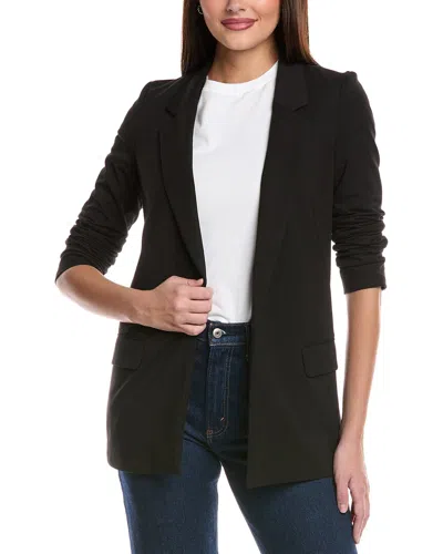 Allsaints Aleida Jersey Blazer In Black