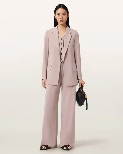 Allsaints Aleida Lightweight Pants In Pink