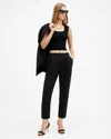 Allsaints Aleida Lightweight Tri Pants In Black