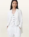 Allsaints Aleida Lightweight Tri Vest In White