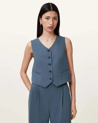 ALLSAINTS WOMEN'S MAIN: 63% POLYESTER