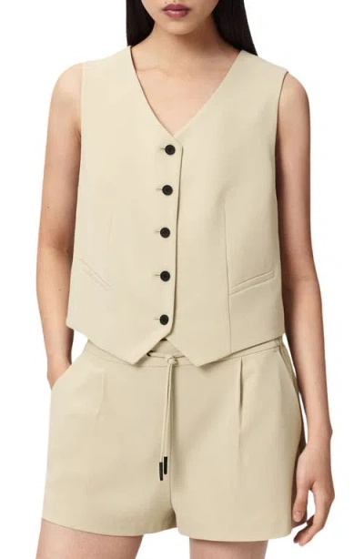Allsaints Aleida Lightweight Vest In White