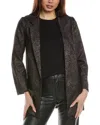 Allsaints Aleida Lux Blazer In Black
