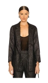 Allsaints Aleida Lux Blazer In Black