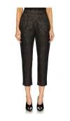 Allsaints Rali Black Sparkle Straight Jean In Black