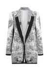Allsaints Aleida Rafaela Blazer In Multi