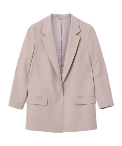 Allsaints Aleida Single-breasted Blazer In Pink