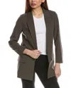 Allsaints Aleida Tri Blazer In Gray