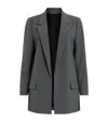 Allsaints Aleida Blazer In Grey