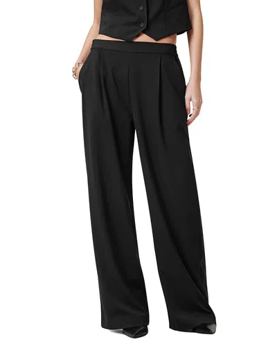Allsaints Aleida Wide Leg Trousers In Black