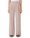 Allsaints Aleida Wide Leg Trousers In Purple