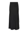 Allsaints Alexia Gathered Maxi Skirt In Black