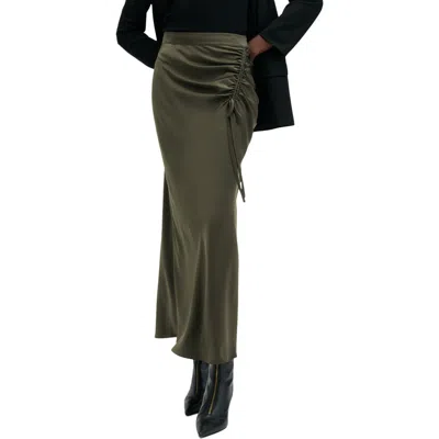 ALLSAINTS ALLSAINTS ALEXIA RUCHED SKIRT
