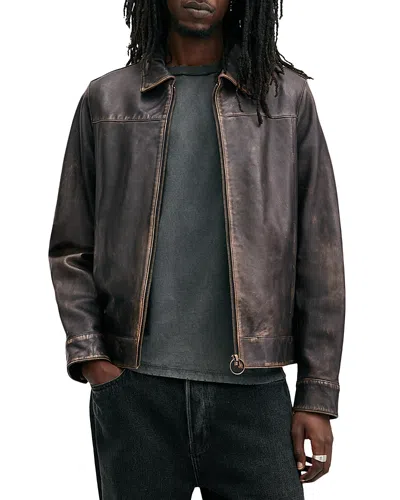 ALLSAINTS ALKAN LEATHER JACKET