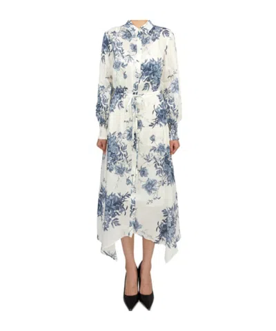 Allsaints All Saints Woman Long Dress In Multi