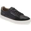 Allsaints Alton Low Top Sneaker In Black