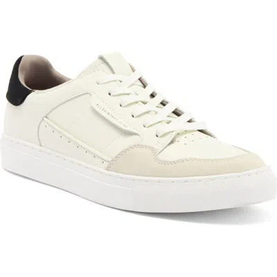 Allsaints Alton Low Top Sneaker In Black/chalk
