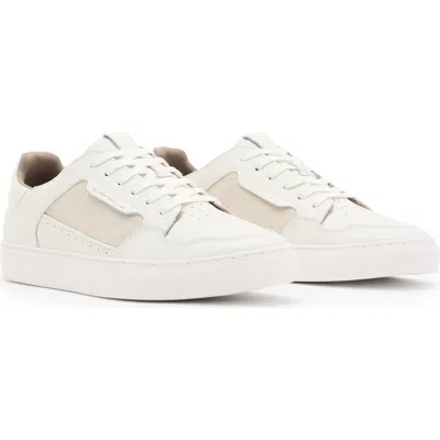 Allsaints Alton Low Top Sneaker In White