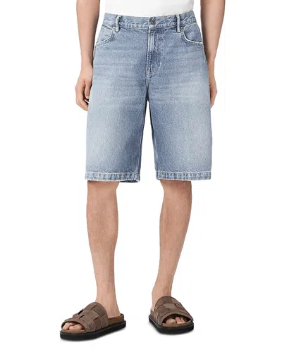 Allsaints Alva 8.9 Shorts In Blue