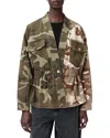 Allsaints Amelia Camouflage Jacket In Camo Green