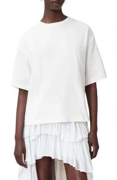 Allsaints Amelie Crochet Back Cotton T-shirt