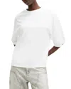 Allsaints Amelie Underground Tee In Optic White