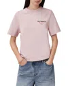 Allsaints Amore Lisa Tee In Floss Pink