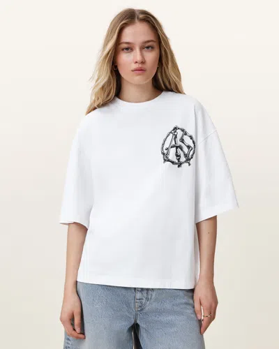 ALLSAINTS ANATOMICA AMELIE OVERSIZED T-SHIRT