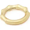 Allsaints Angular Ring In Gold